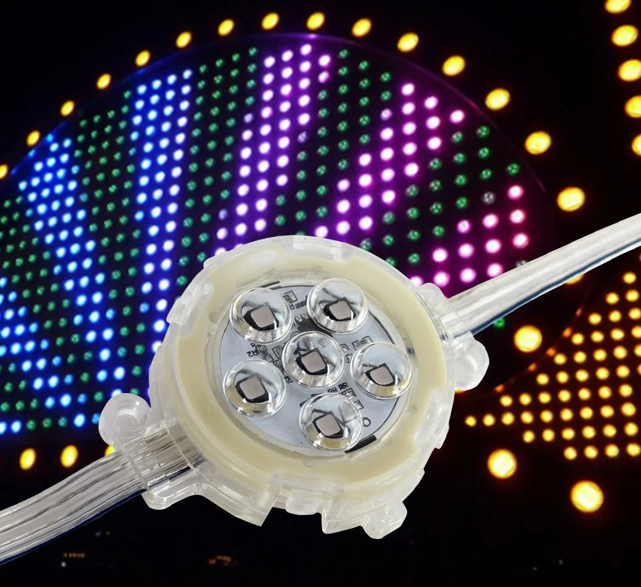 Пиксельные светильники  SMD5050 RGB - 1,8Вт, фото 1