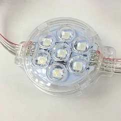 Пиксельный светильник c линзой SMD5050 белый - 1,8Вт