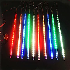 Гирлянды "Метеоритный дождь" RGB, 2м * 10шт