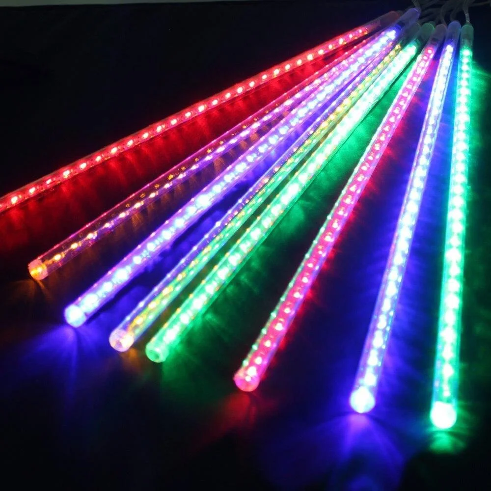 Гирлянды "Метеоритный дождь" RGB, 2м * 8шт, фото 1