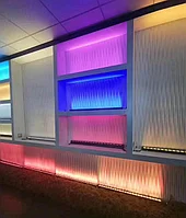 Настенные LED светильники омывающим светом